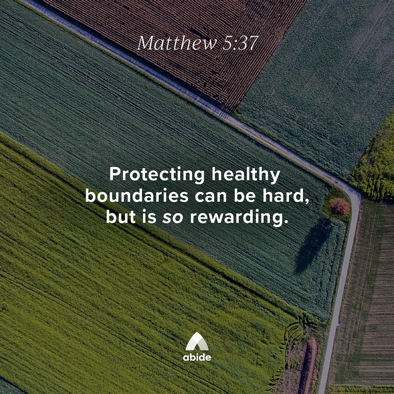 Saying Yes Matthew 5 37 Abide