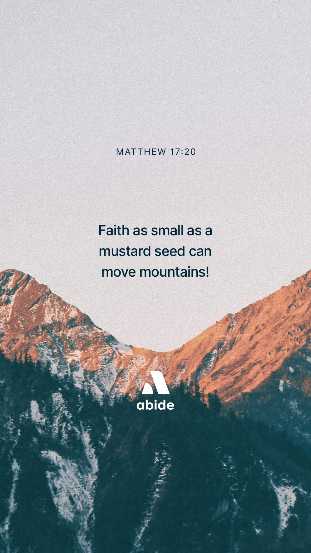 Faith that Moves Mountains