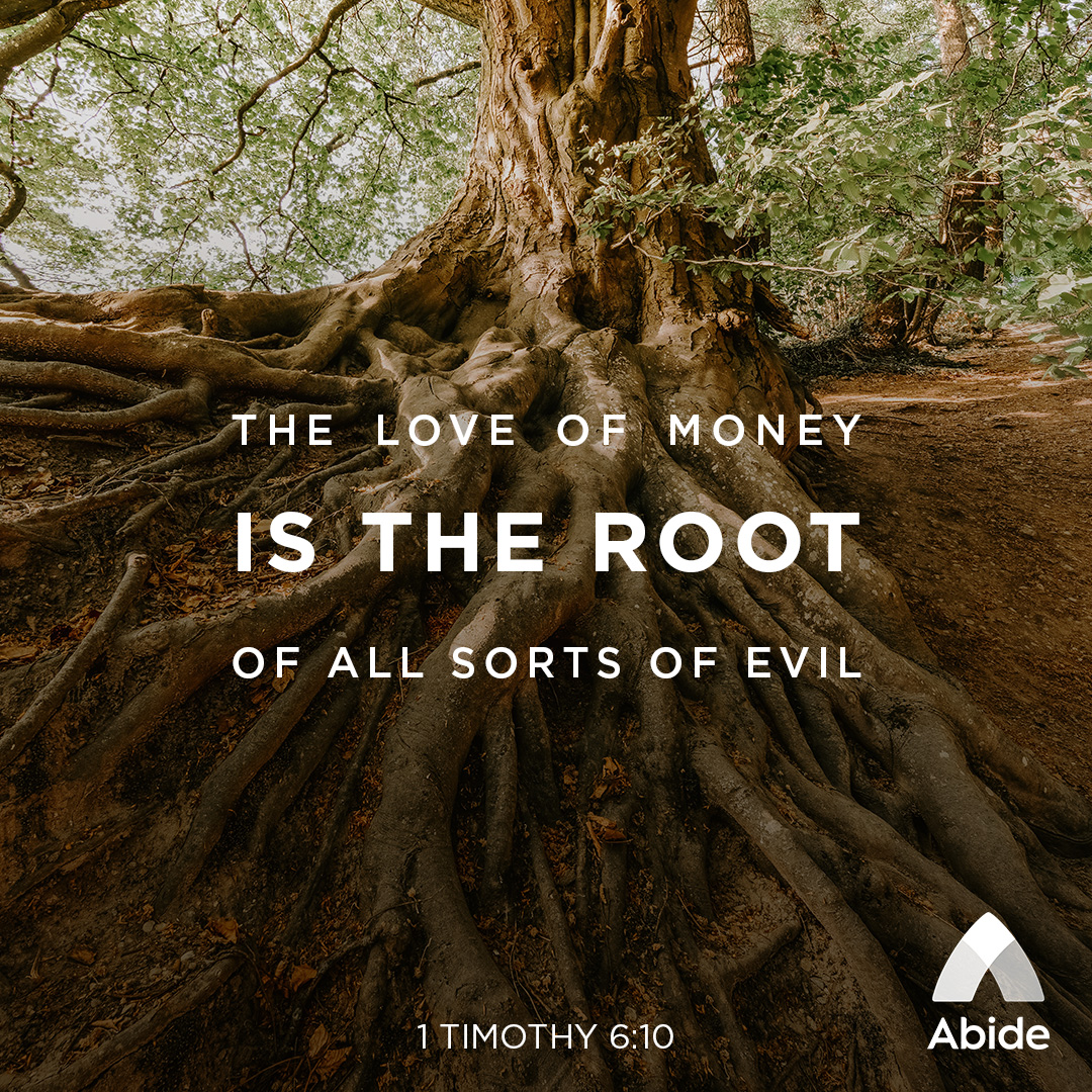 the love of money is the root of all evil        <h3 class=