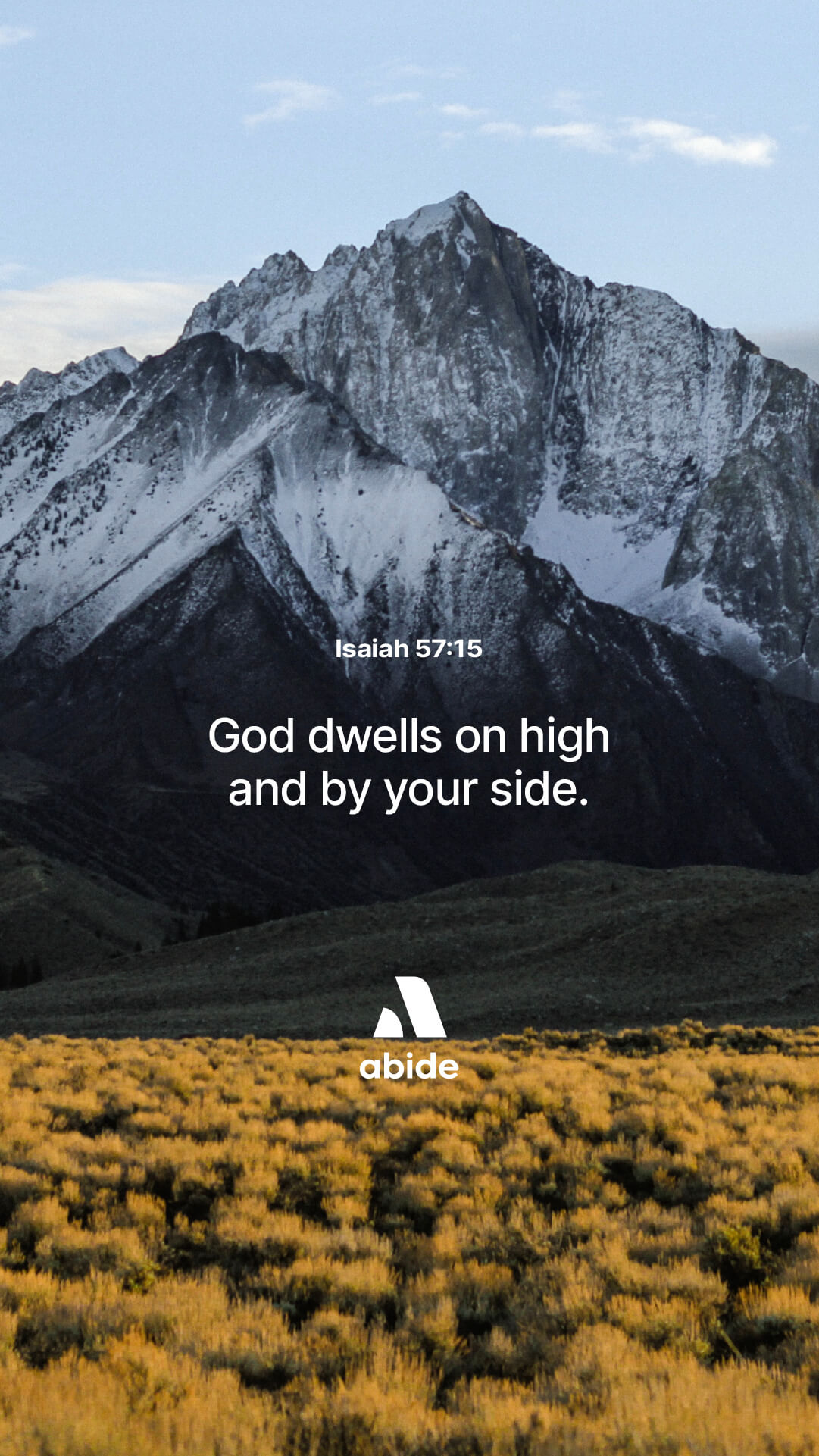 God Dwells With the Humble