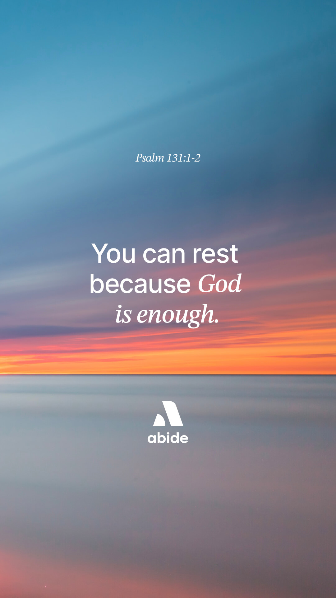 Be Still