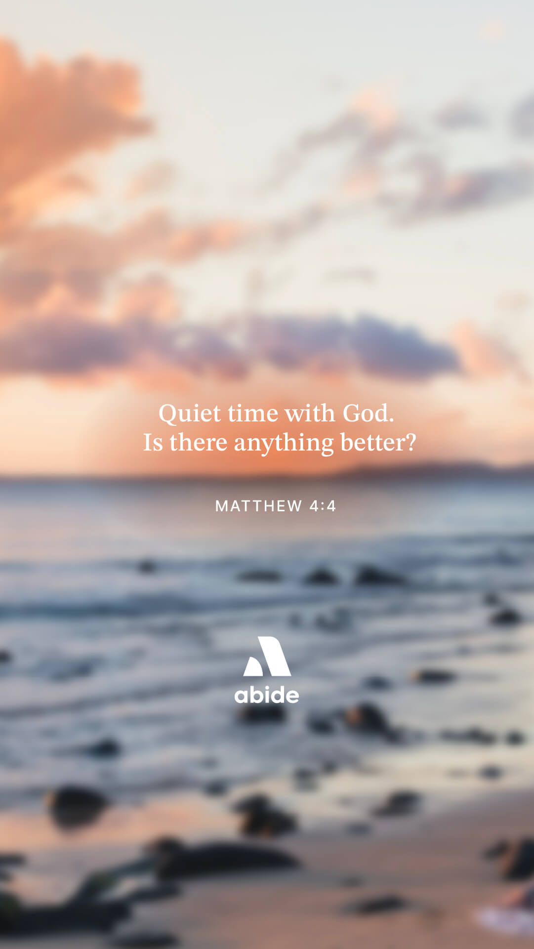 Quiet Time With God