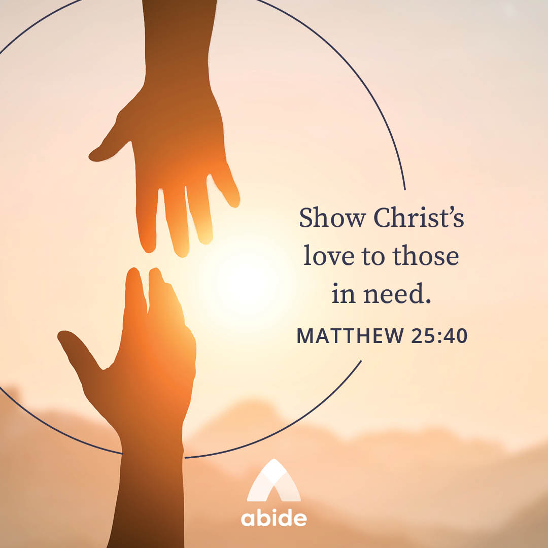 The Least Of These Matthew 25 40 Abide